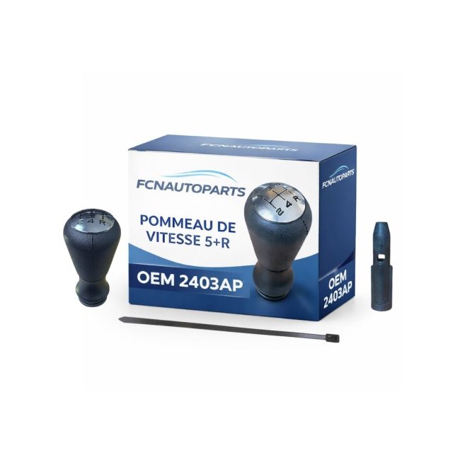 Pommeau de vitesse 5+R FCNAUTOPARTS — Réf. OEM 2403AP